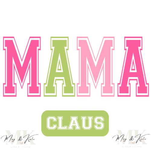 Mama Claus DTF TRANSFER