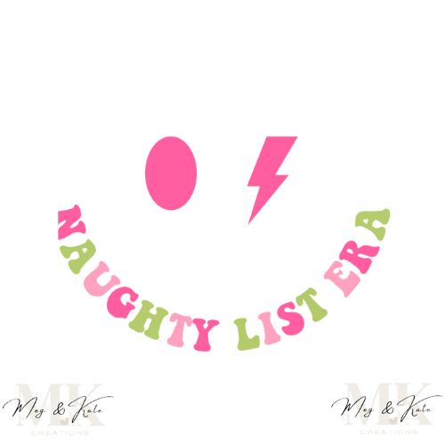 Naughty List Era DTF TRANSFER