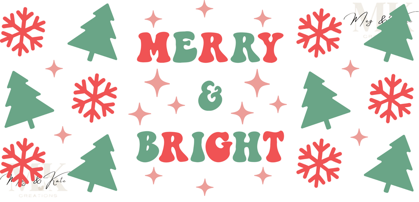Merry & Bright UV DTF WRAP