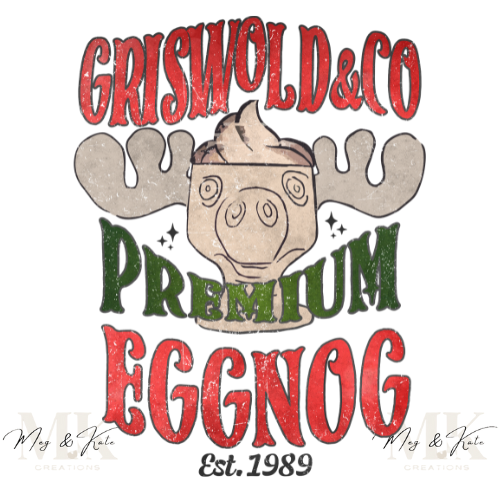 Griswold Premium Eggnog DTF TRANSFER