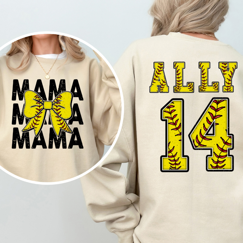 Softball Mama Custom