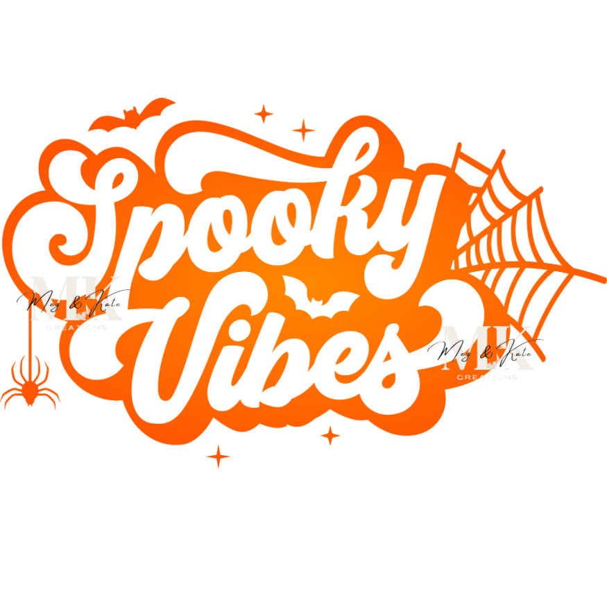 Spooky vibes DTF TRANSFER