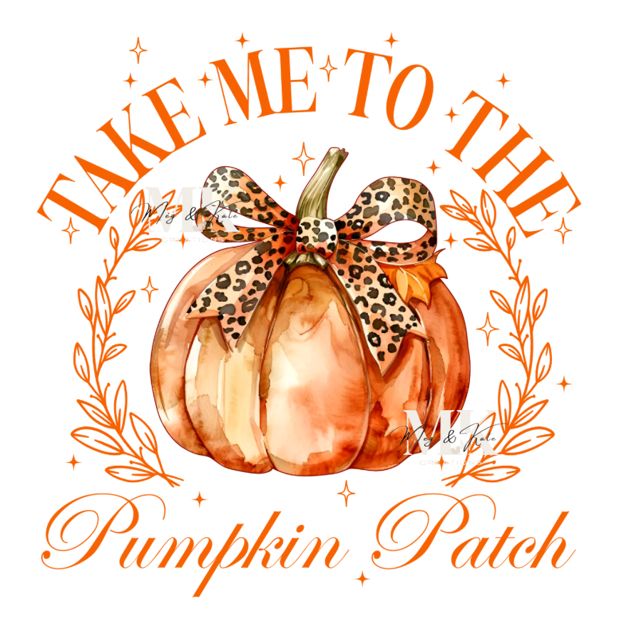 Pumpkin patch DTF TRANSFER