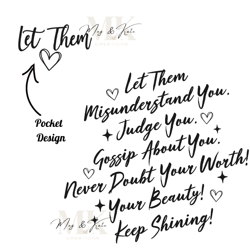 Let Them DTF TRANSFER