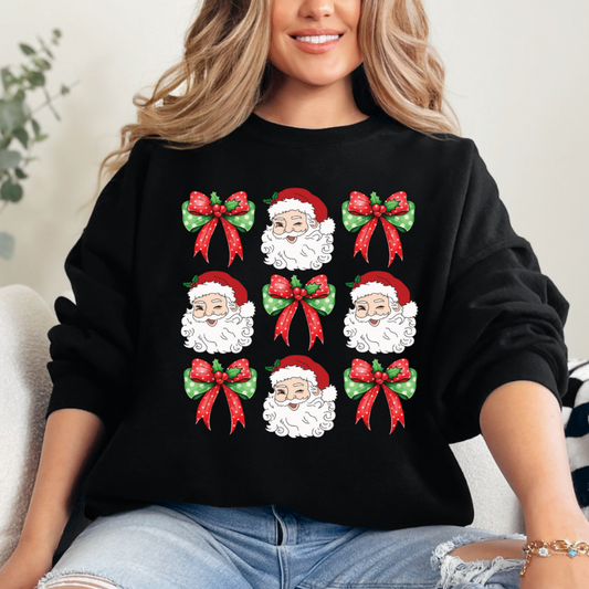 Santa’s and Bows