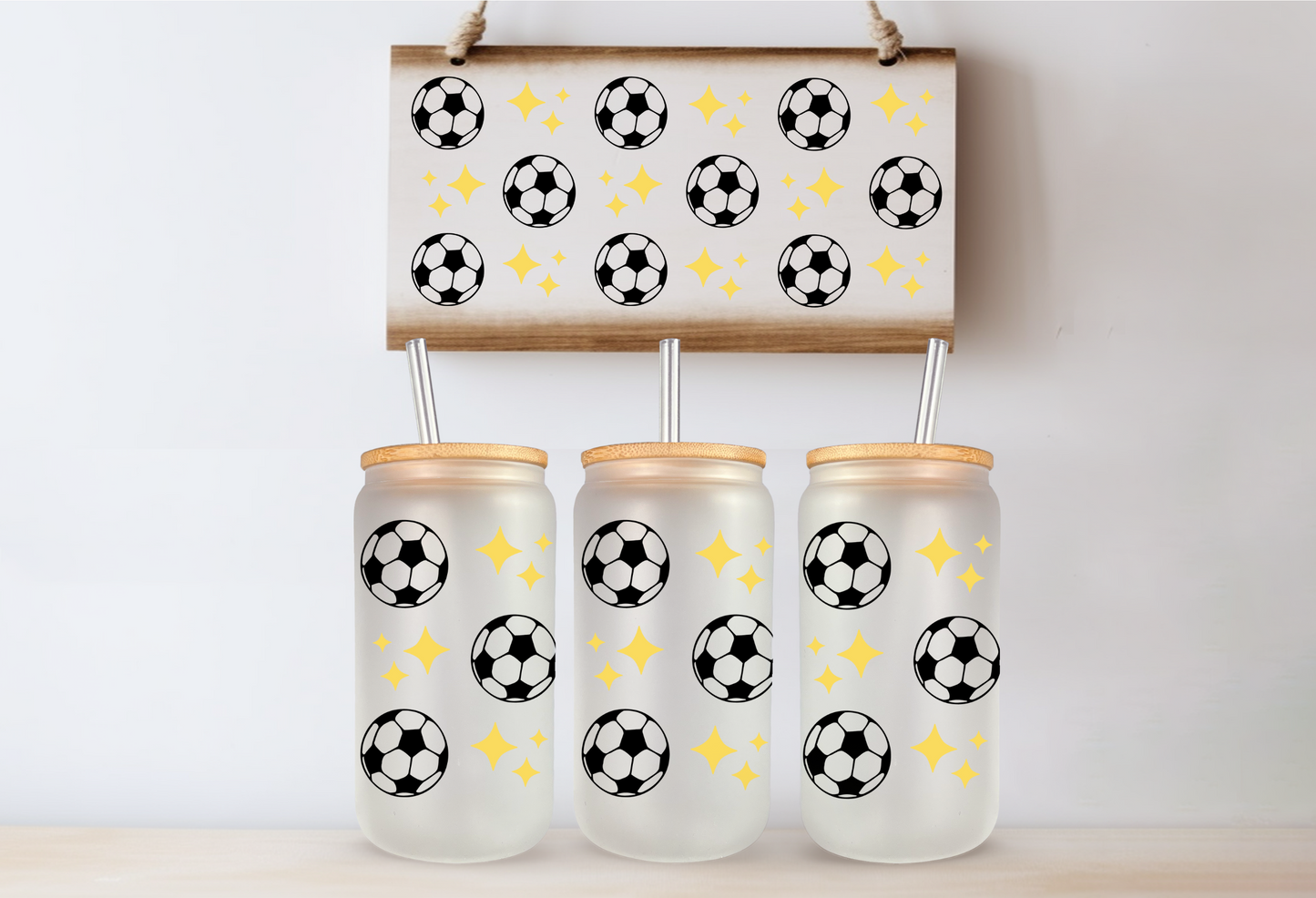 Soccer Ball Libby Glass