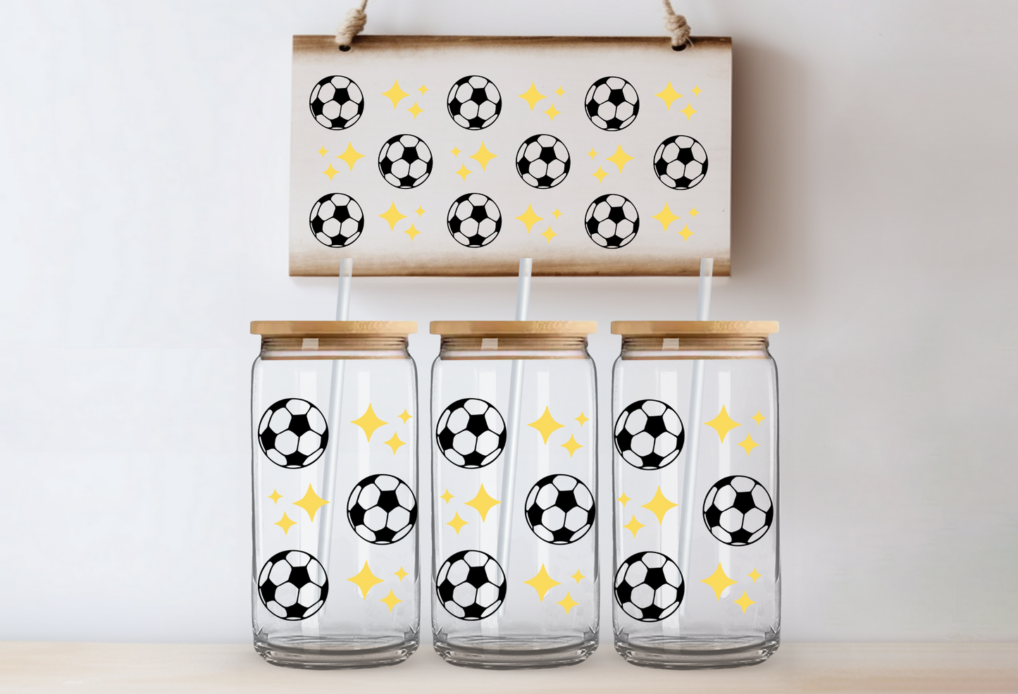 Soccer Ball Libby Glass