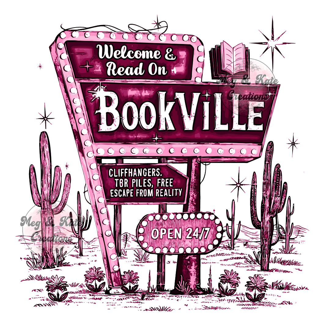 Bookville DTF TRANSFER