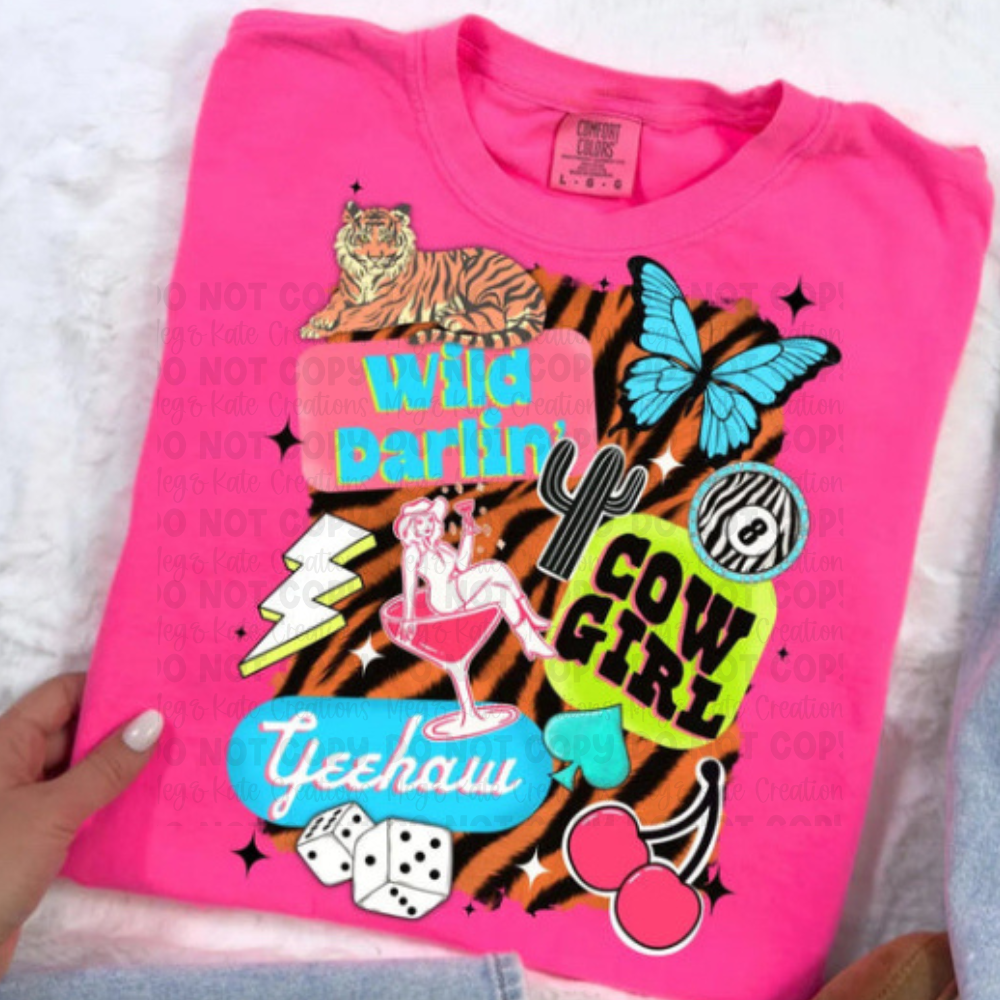 *PREORDER* Wild Darlin Glitter Screen Print