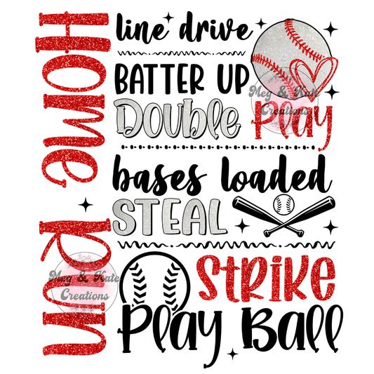 Home Run DTF TRANSFER