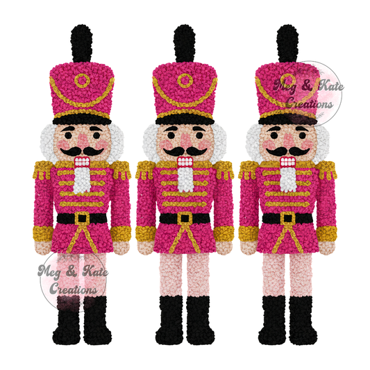 Faux Yarn Nutcrackers DTF TRANSFER