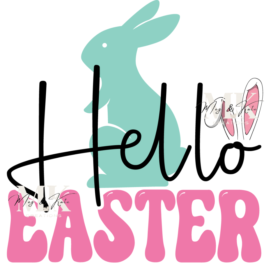 Hello Easter DTF TRANSFER