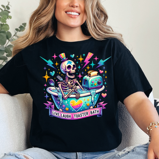 Love Laugh Toaster Bath