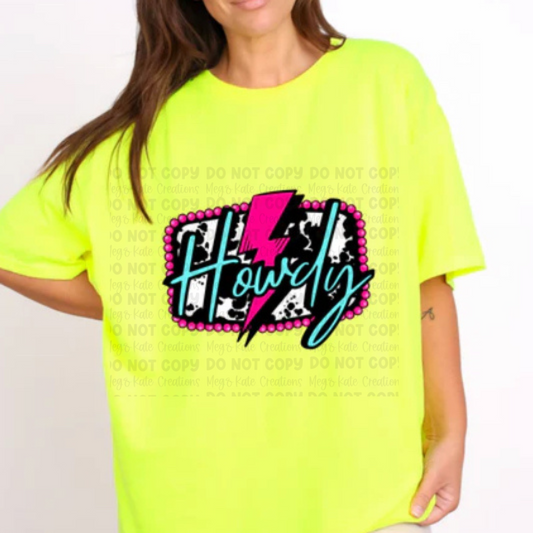 *PREORDER* Howdy Glitter Screen Print