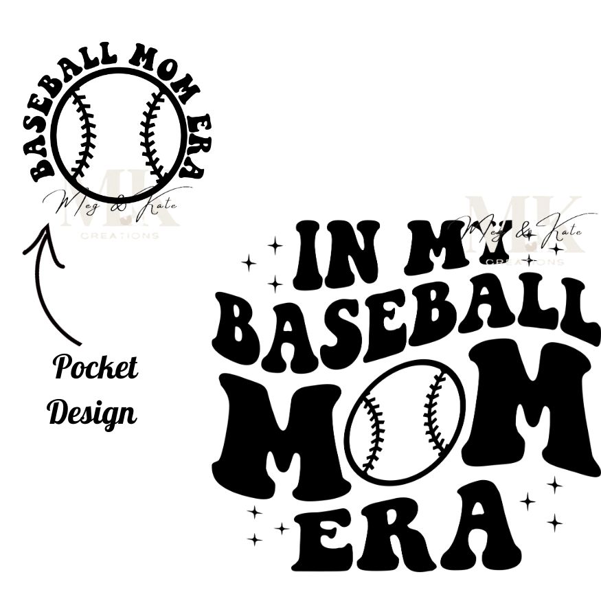 In My Baseball Mom Era DTF TRANSFER