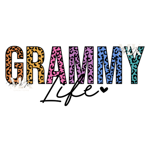 Grammy Life DTF TRANSFER