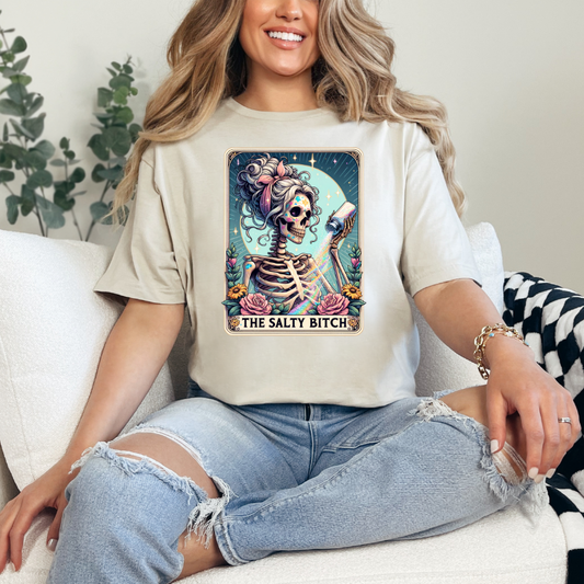 The Salty B**** Tarot Card