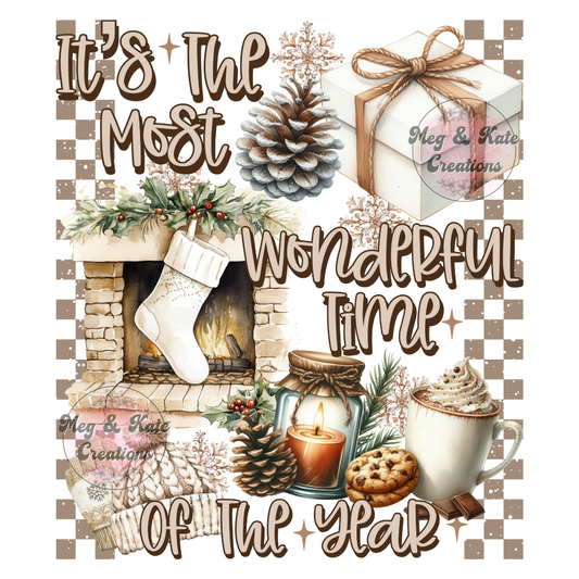 Most Wonderful Time of the Year DTF TRANSFER