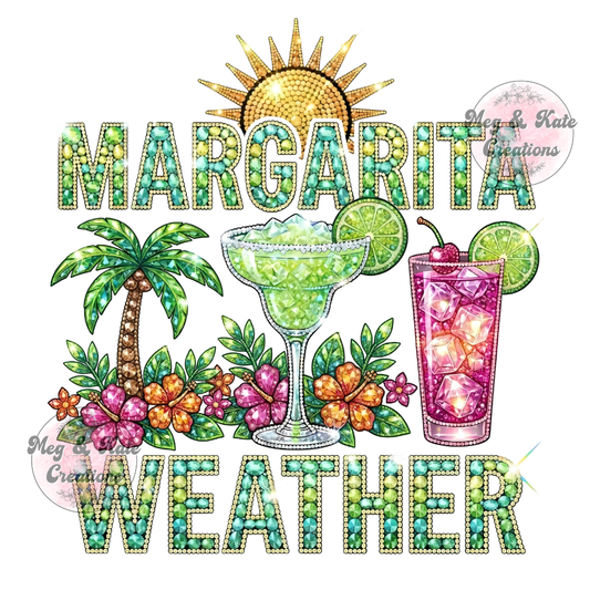 Margarita Weather DTF TRANSFER