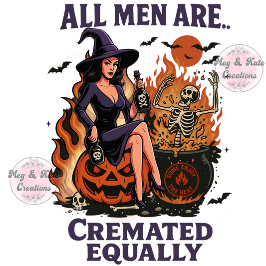 Cremated Equally DTF TRANSFER