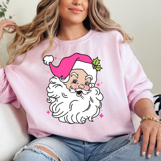 Hot Pink Santa
