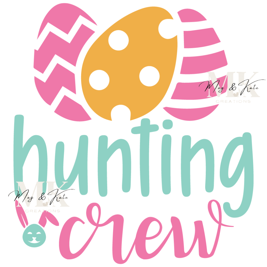 Egg Hunting Crew DTF TRANSFER