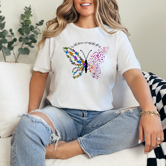 With Brave Wings She Flies