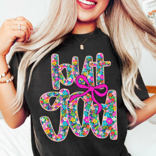 *PREORDER* But God Glitter Screen Print