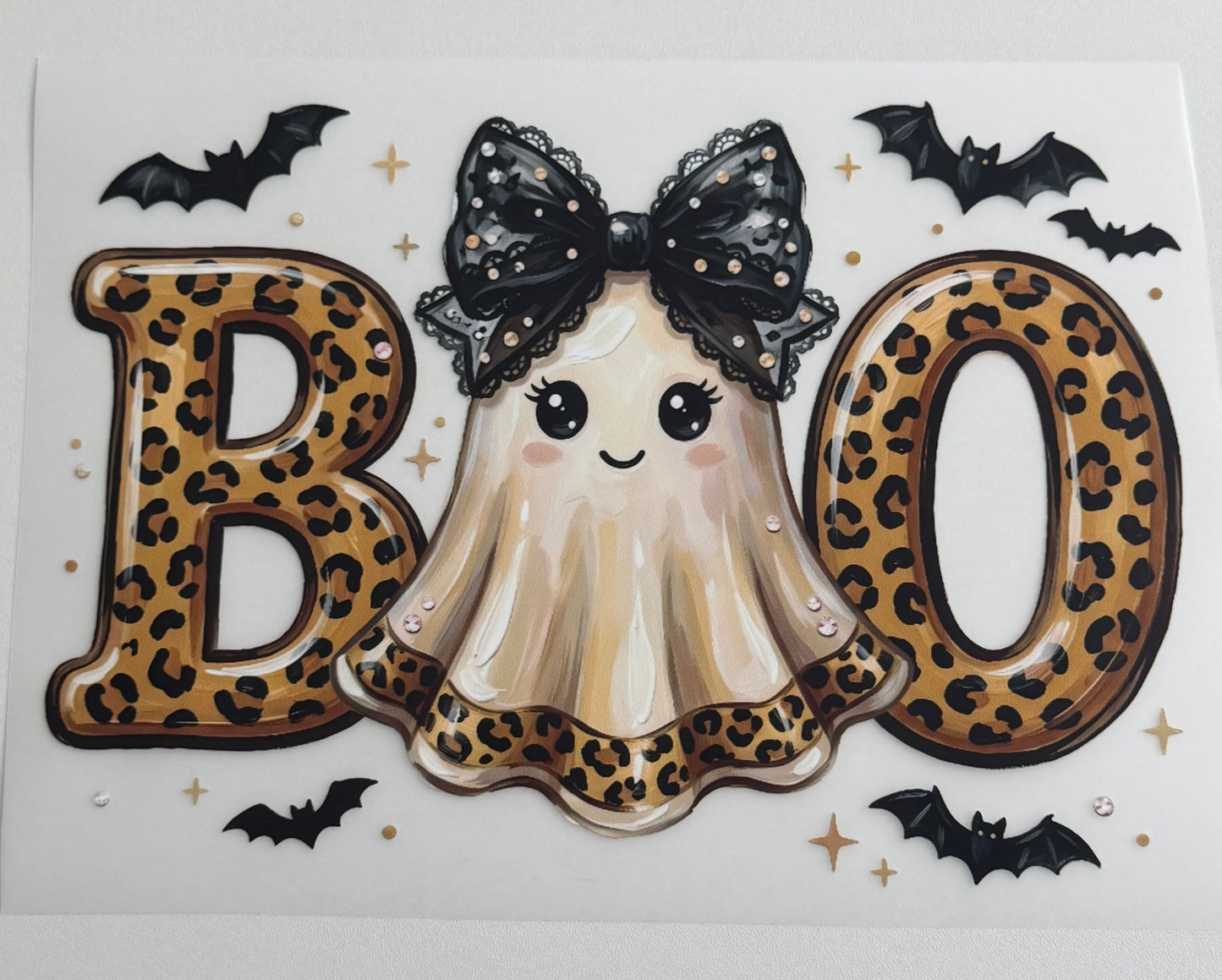 Boo Ghost DTF Transfer