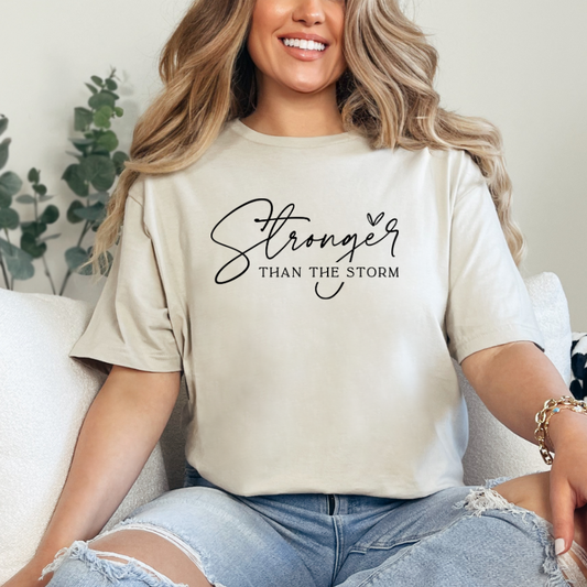 Stronger Than The Storm (Black)