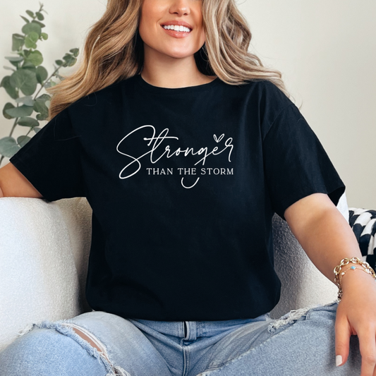 Stronger Than The Storm (White)