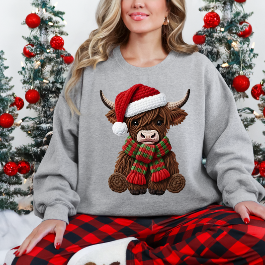 Dark Brown Highland  Yarn Cow