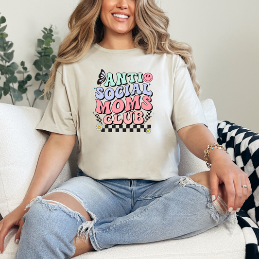 Anti Social Moms Club (Pastel)