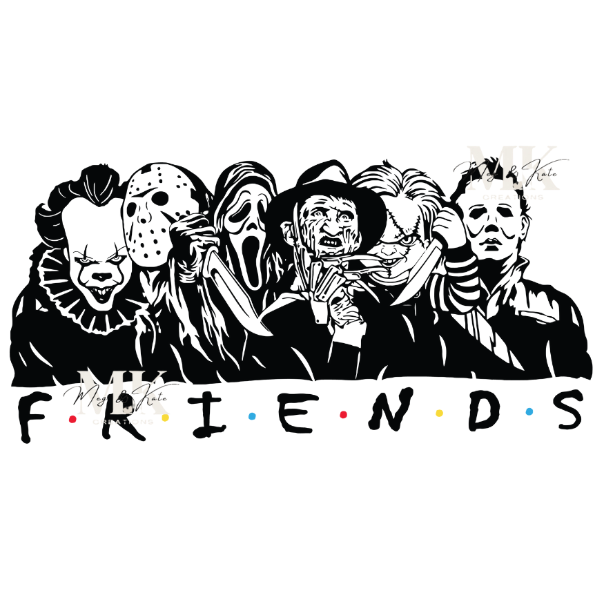 Horror Friends #2 DTF TRANSFER