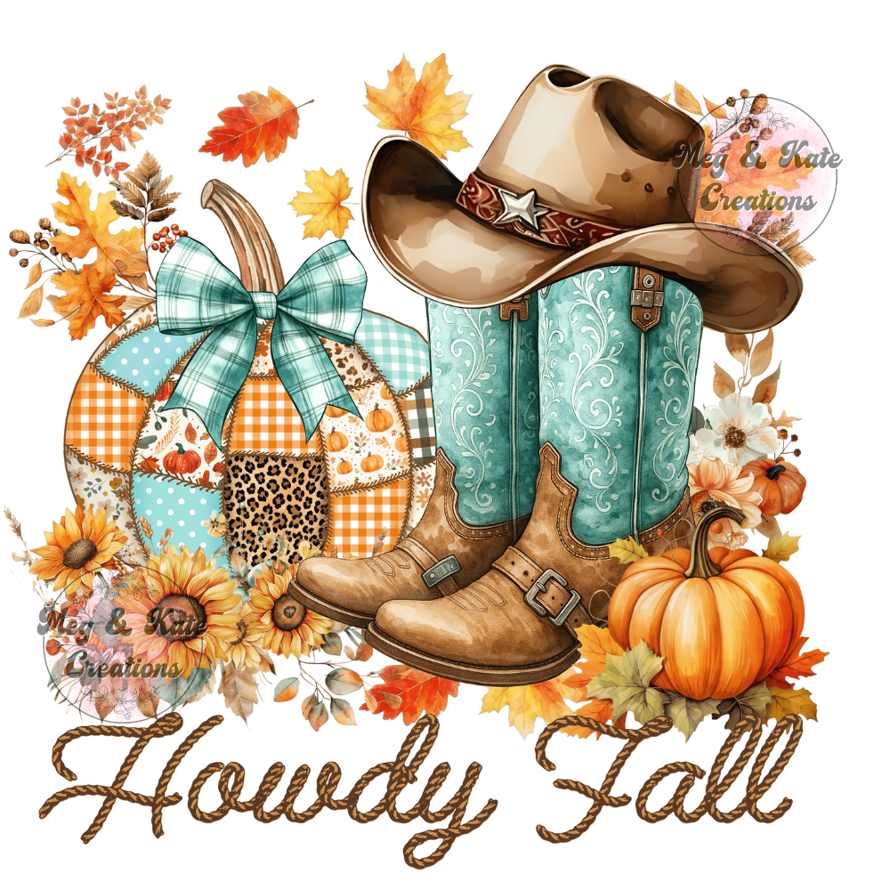 Howdy Fall DTF TRANSFER