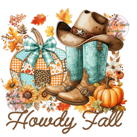 Howdy Fall DTF TRANSFER