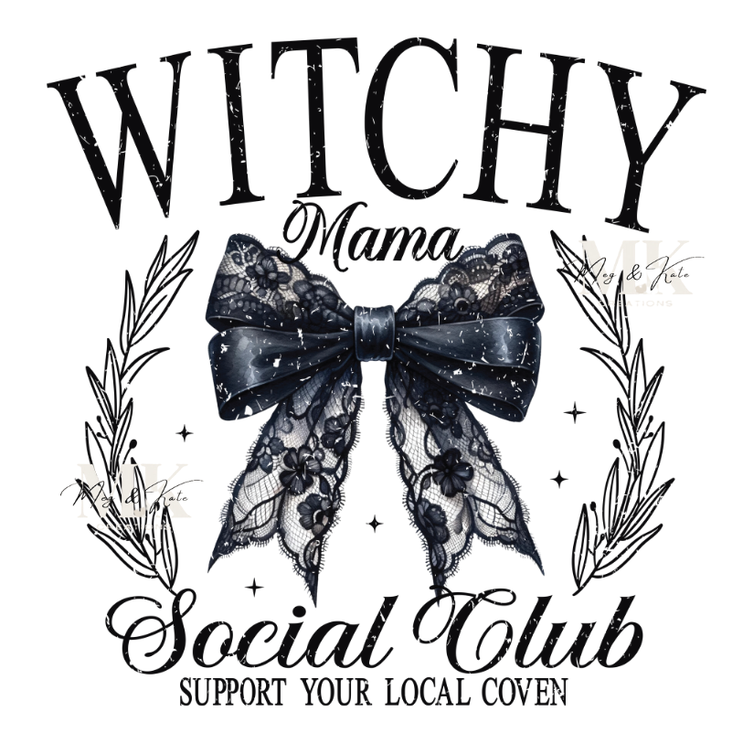 Witchy Social Club DTF TRANSFER