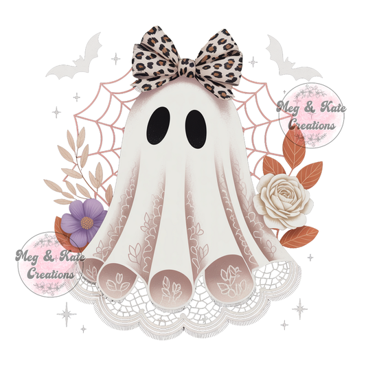 Lace Ghost DTF TRANSFER