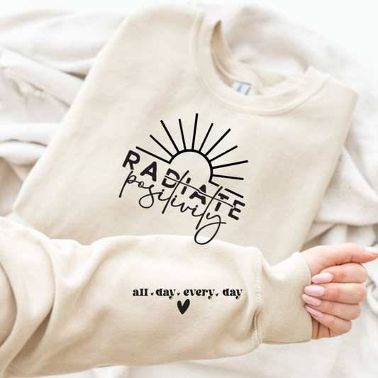 Radiate Positivity Crewneck