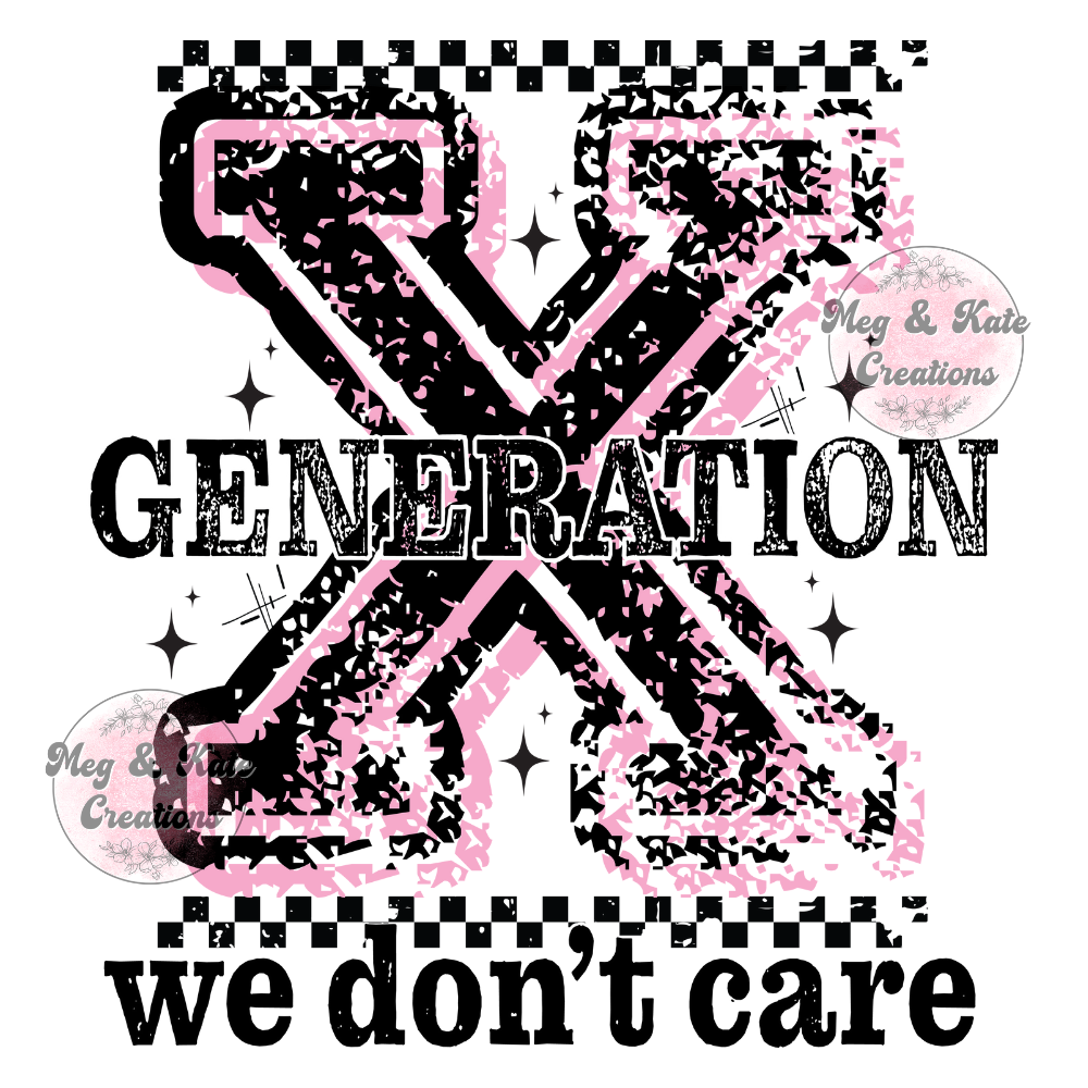 Generation X DTF TRANSFER