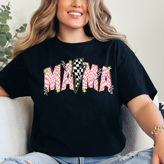 Pink Checkered Mama