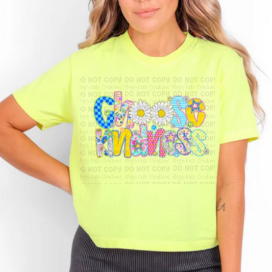 *PREORDER* Choose Kindness Glitter Screen Print