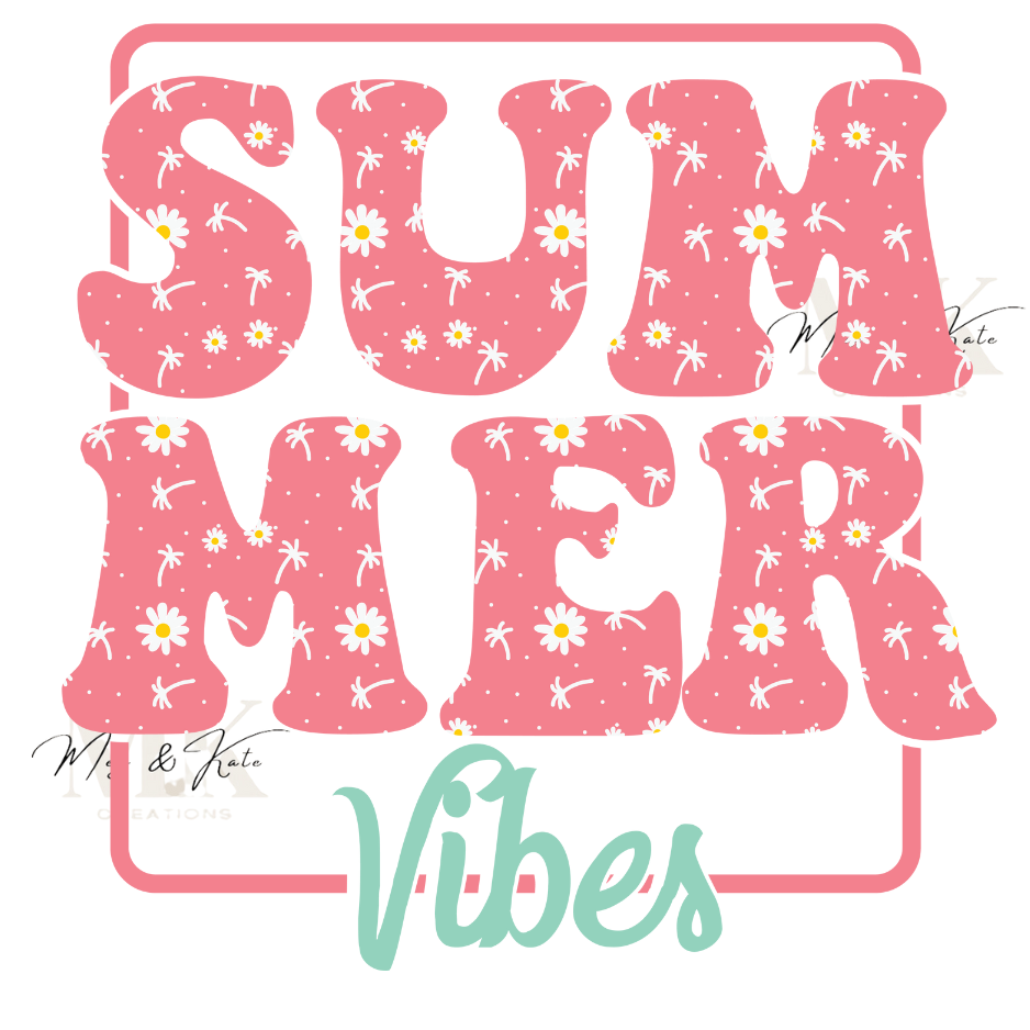 Summer Vibes DTF TRANSFER