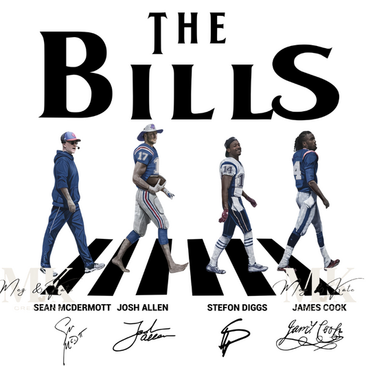 The Bills Walking DTF TRANSFER