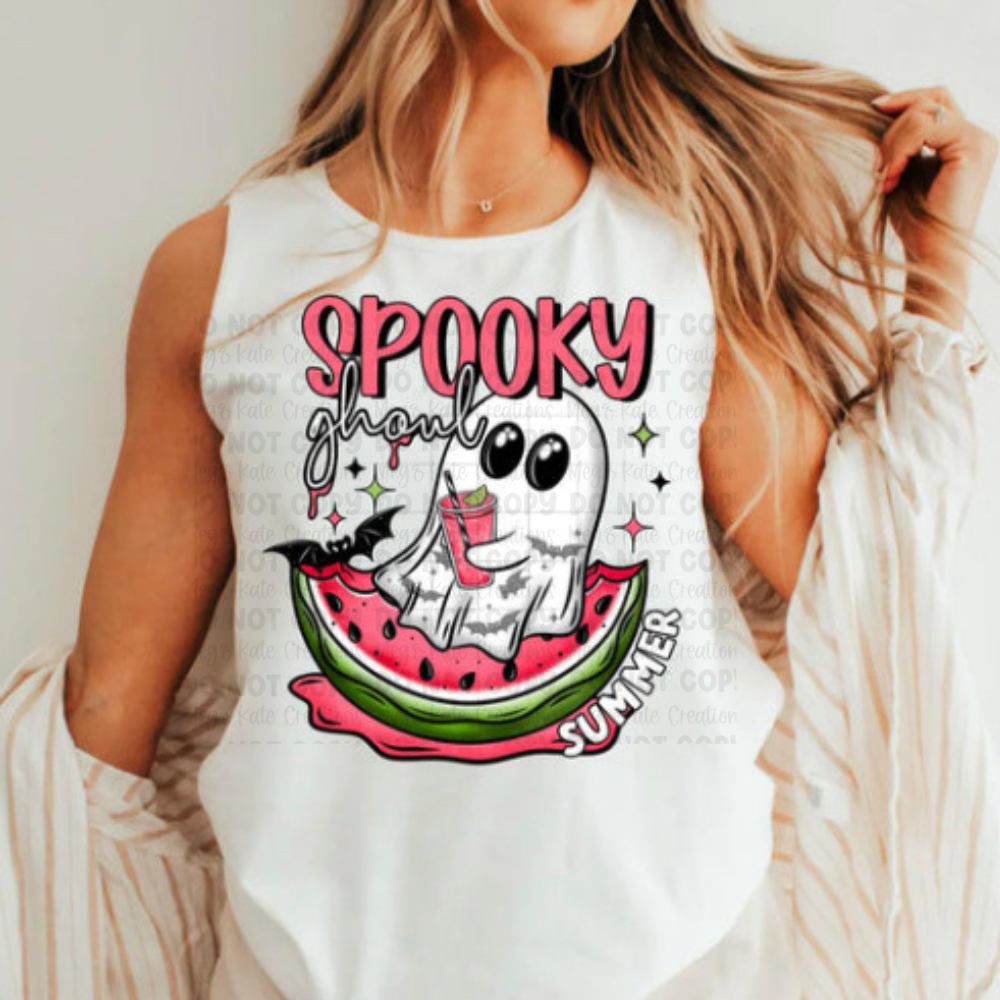 *PREORDER* Spooky Ghoul Summer Glitter Screen Print