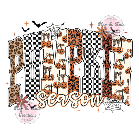 Pumpkin Season DTF TRANSFER