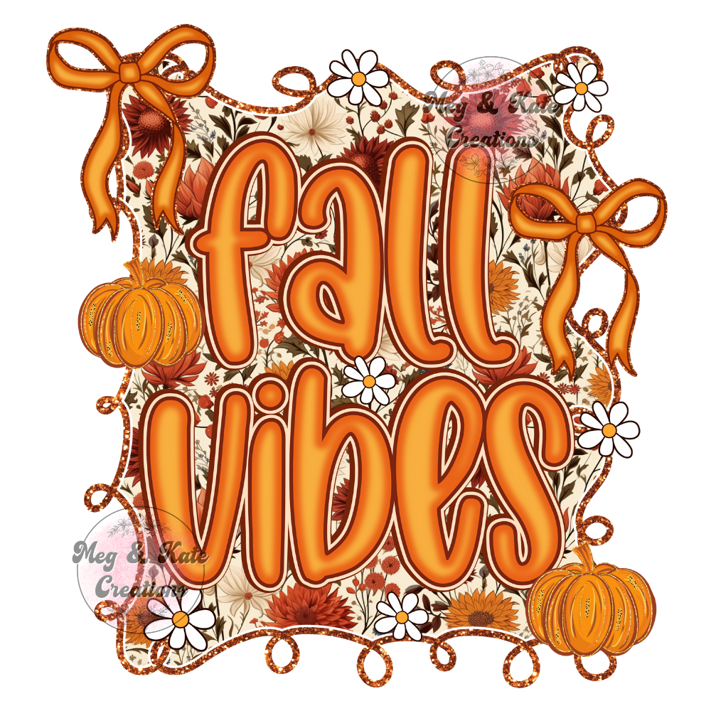 Fall Vibes DTF TRANSFER