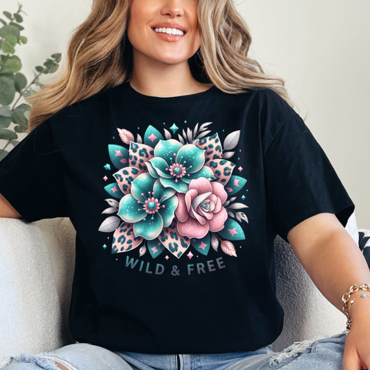 Wild & Free (Turquoise & Pink)