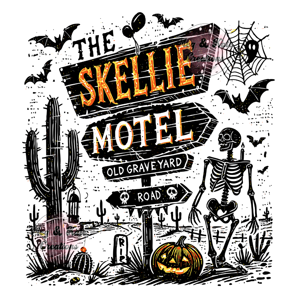 Skellie Motel DTF TRANSFER