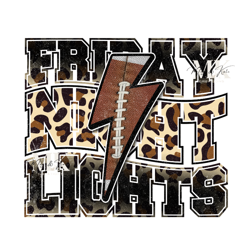 Friday Night Lights DTF TRANSFER